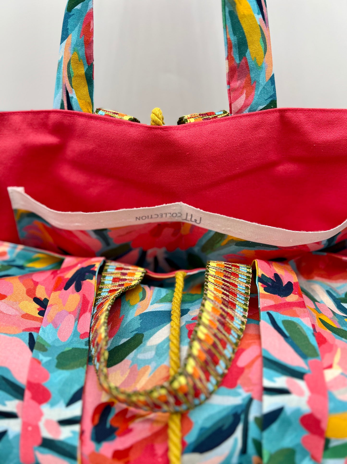 BIG BAG REVERSIBLE "Flores"