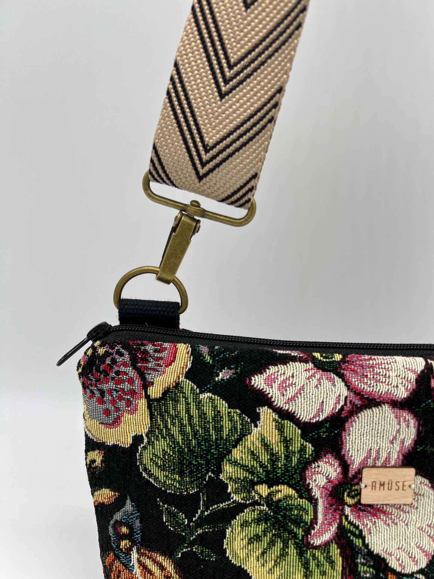 BANDOLERA MINI "Flores"