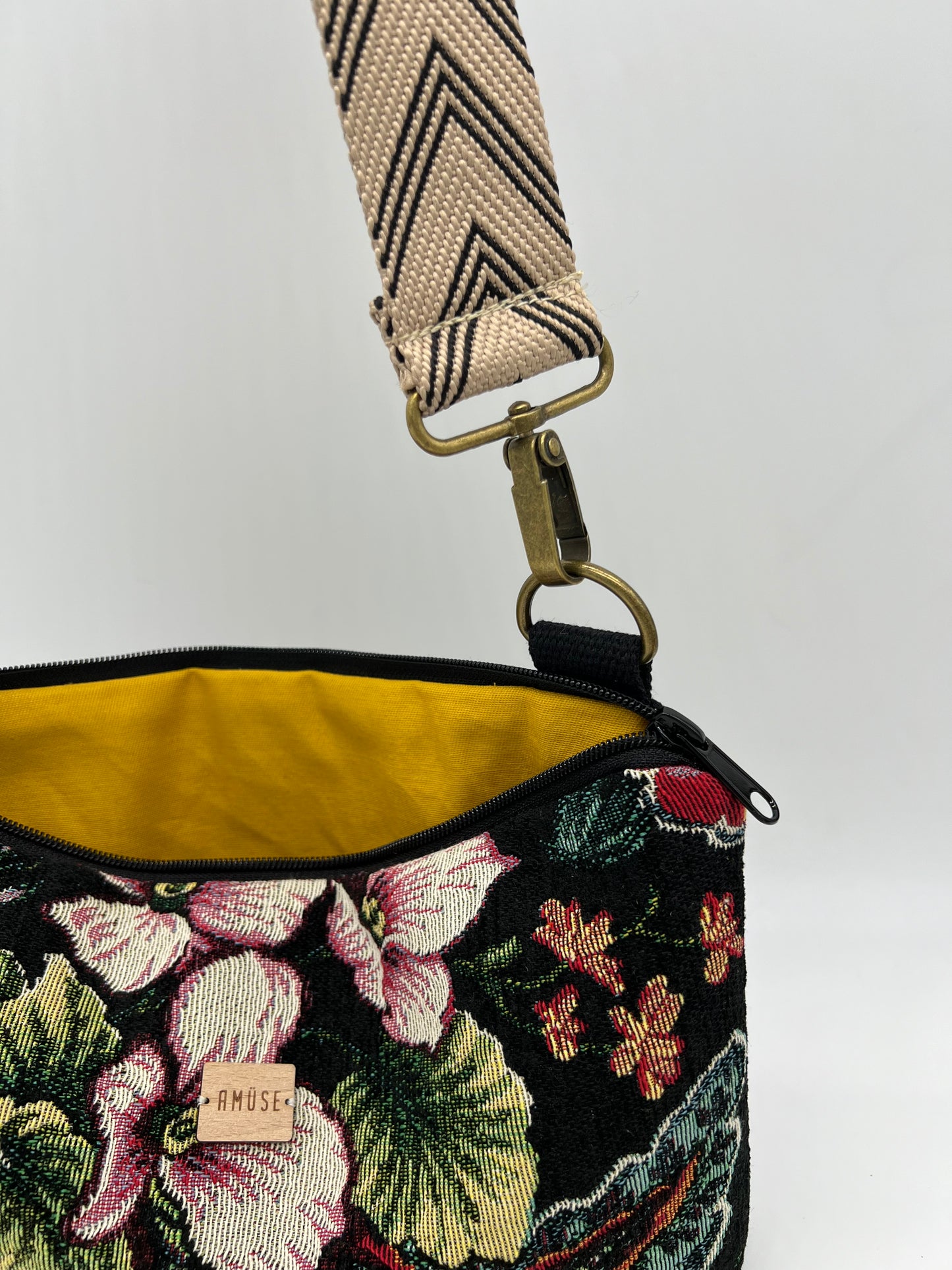 BANDOLERA MINI "Flores"