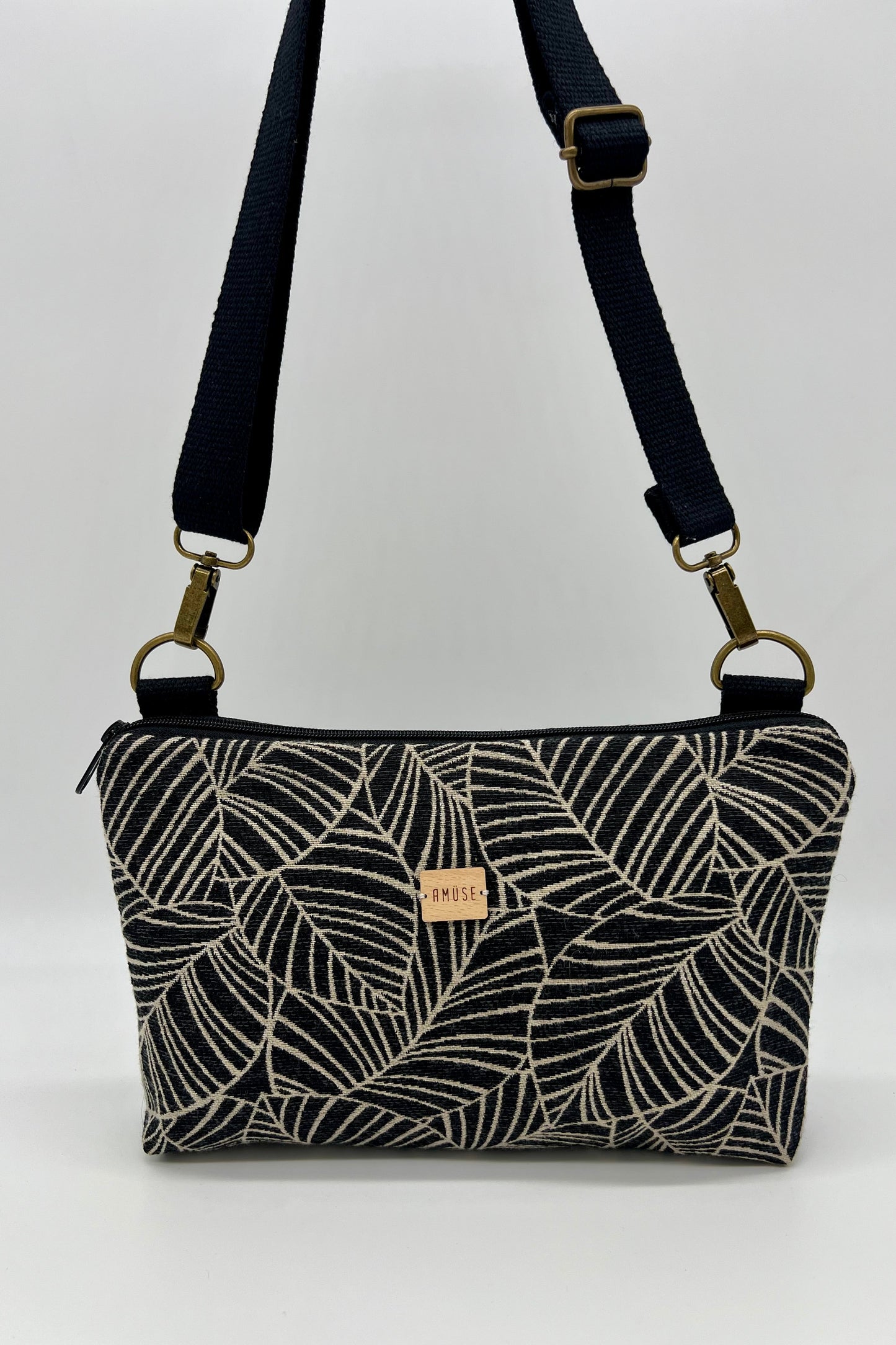 BANDOLERA MINI "Hojas"