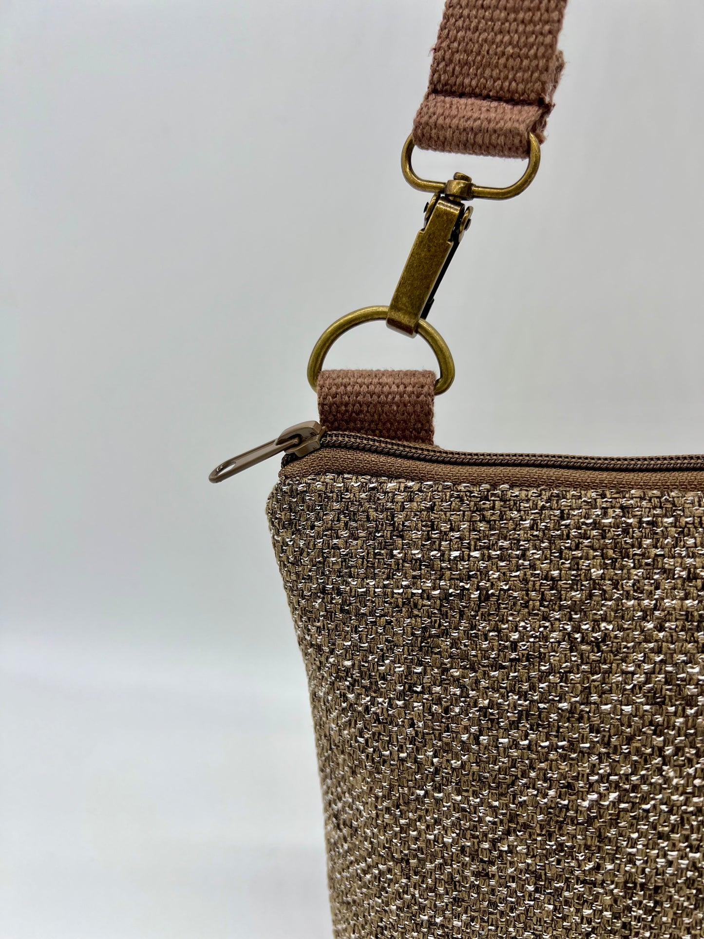 BANDOLERA MINI "Choco Chic"