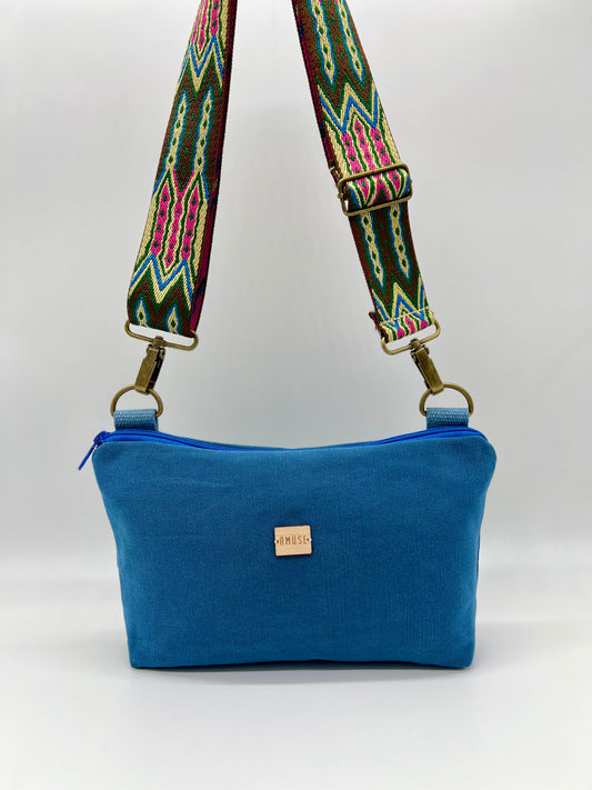BANDOLERA MINI "Blue"