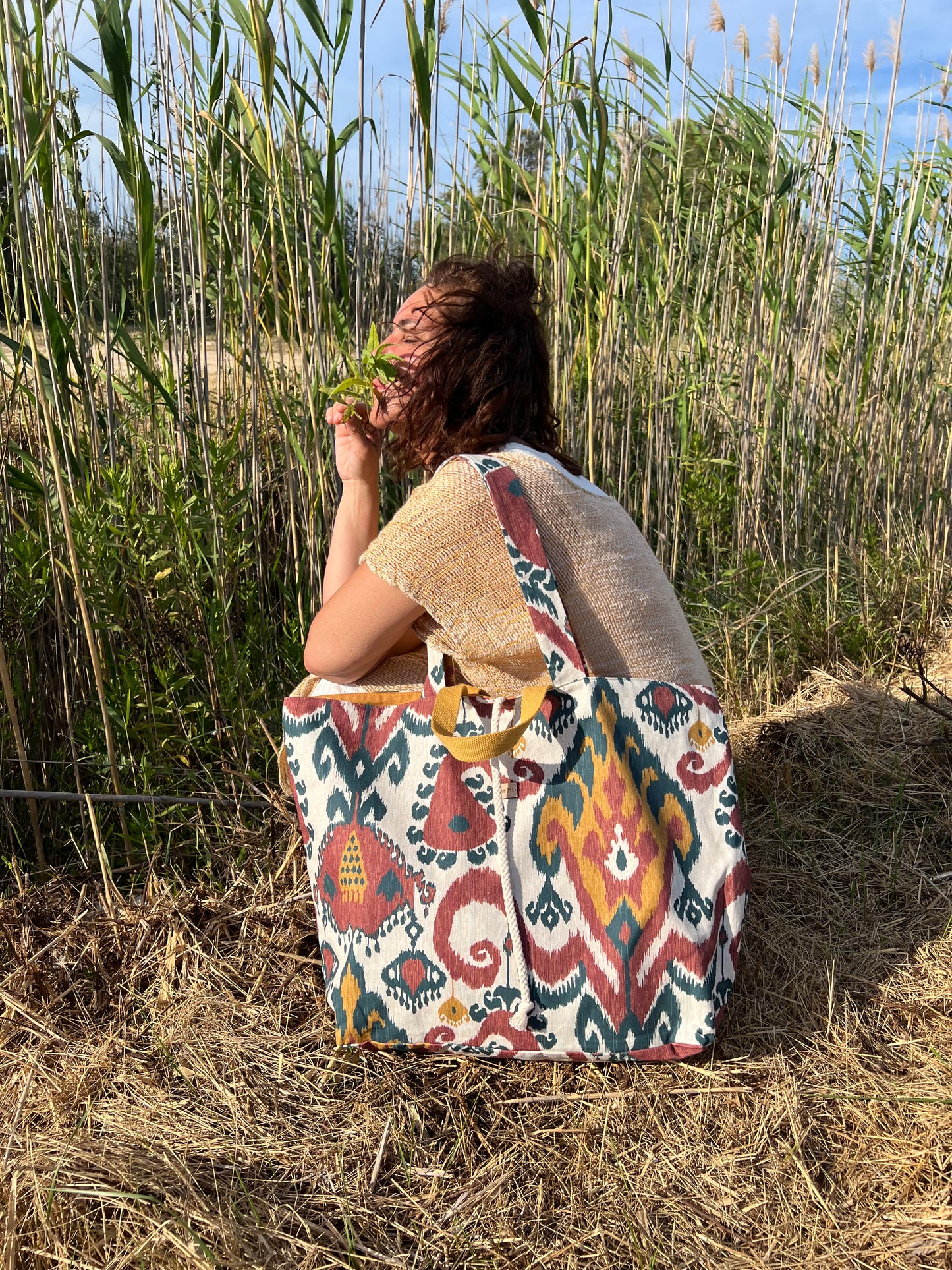 BIG BAG REVERSIBLE "Mallorca"