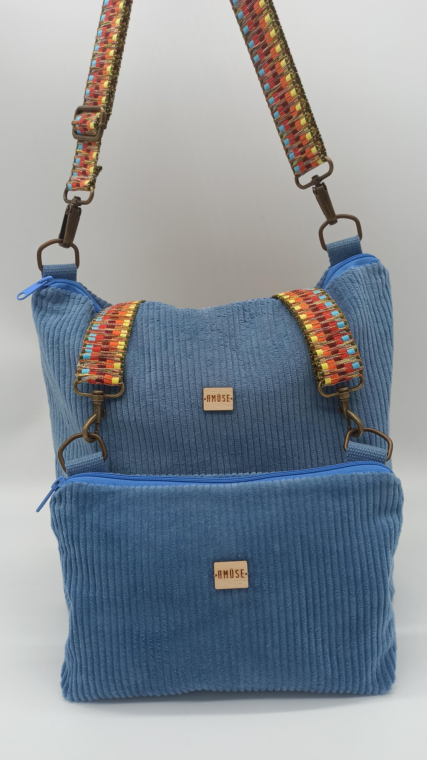 BANDOLERA MAXI " Pana cielo"