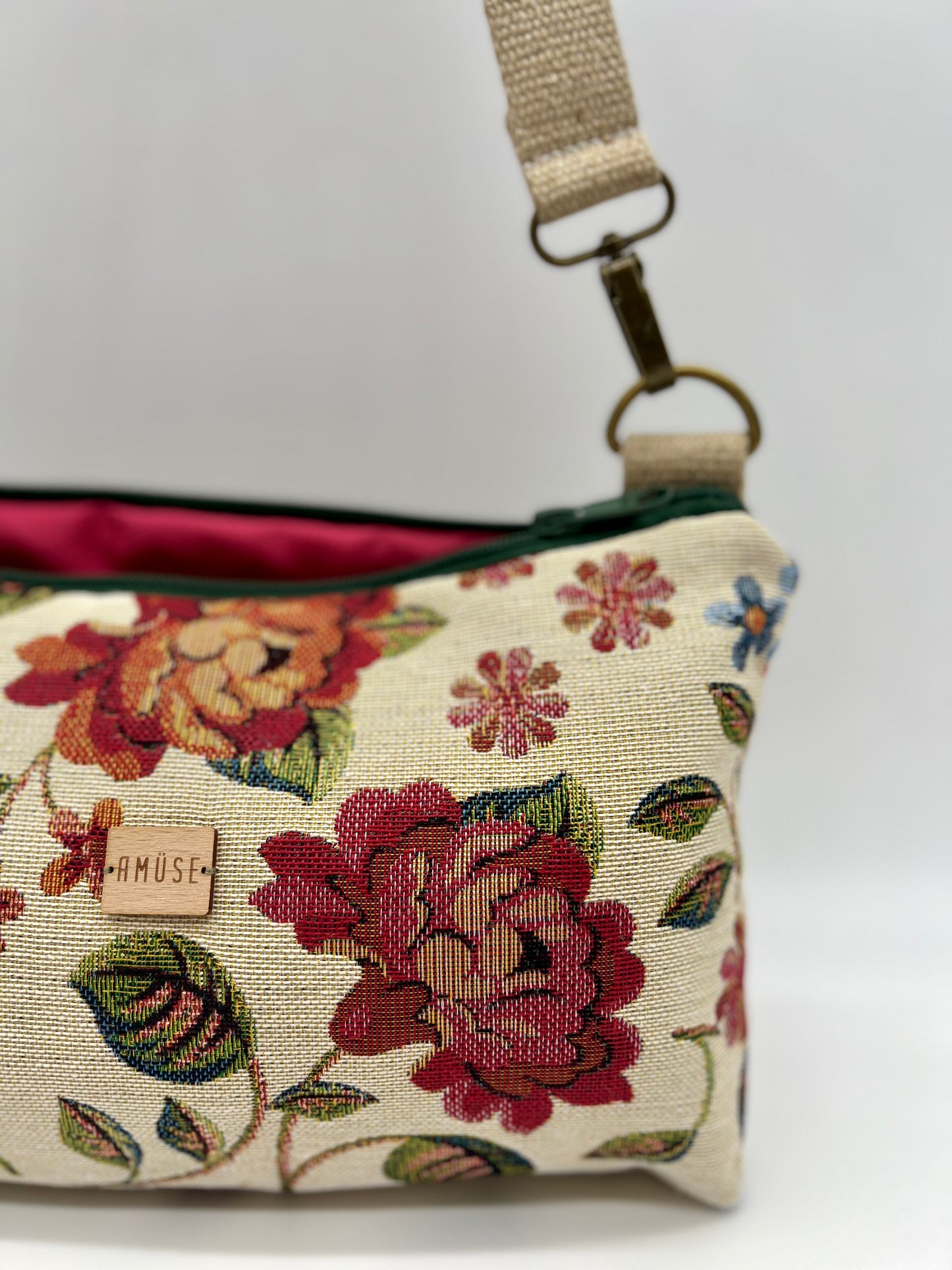BANDOLERA MINI "Flowers"