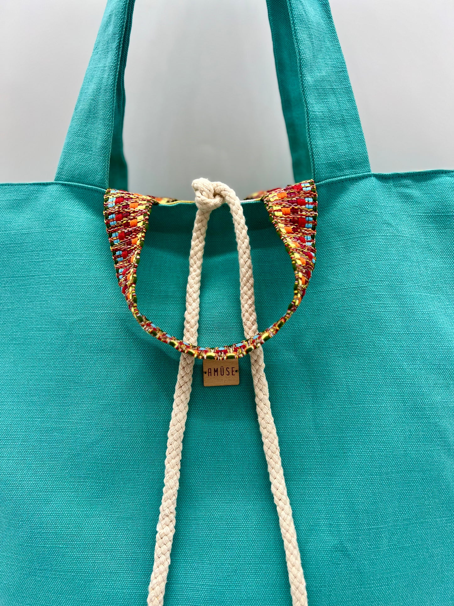 BIG BAG REVERSIBLE "Turquesa"