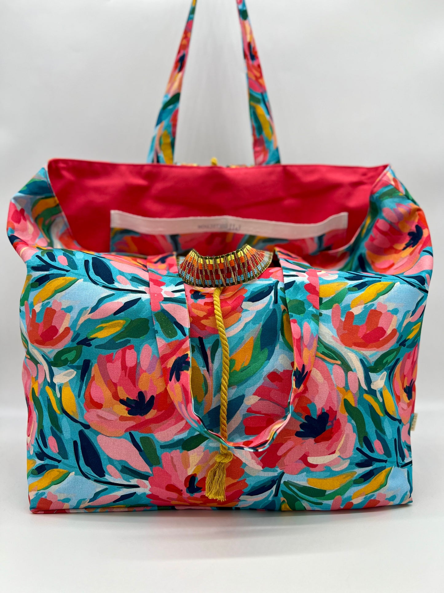 BIG BAG REVERSIBLE "Flores"