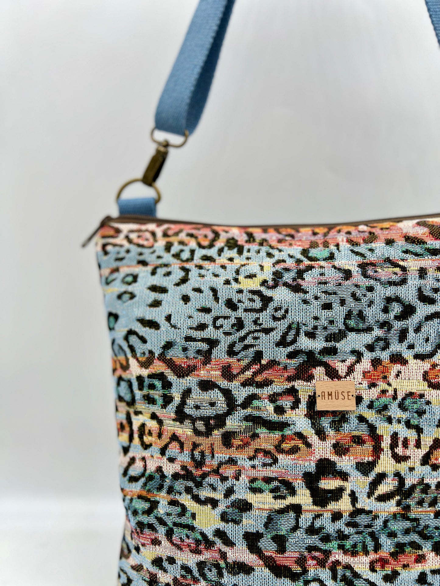 BANDOLERA MAXI "Animal print"