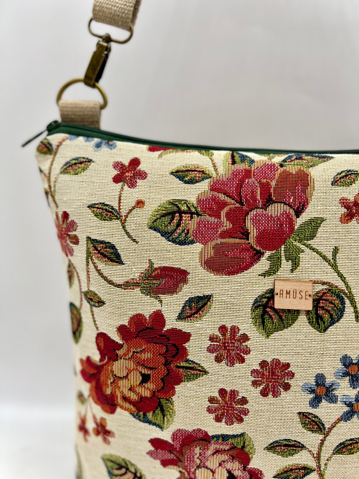 BANDOLERA MAXI "Flowers"