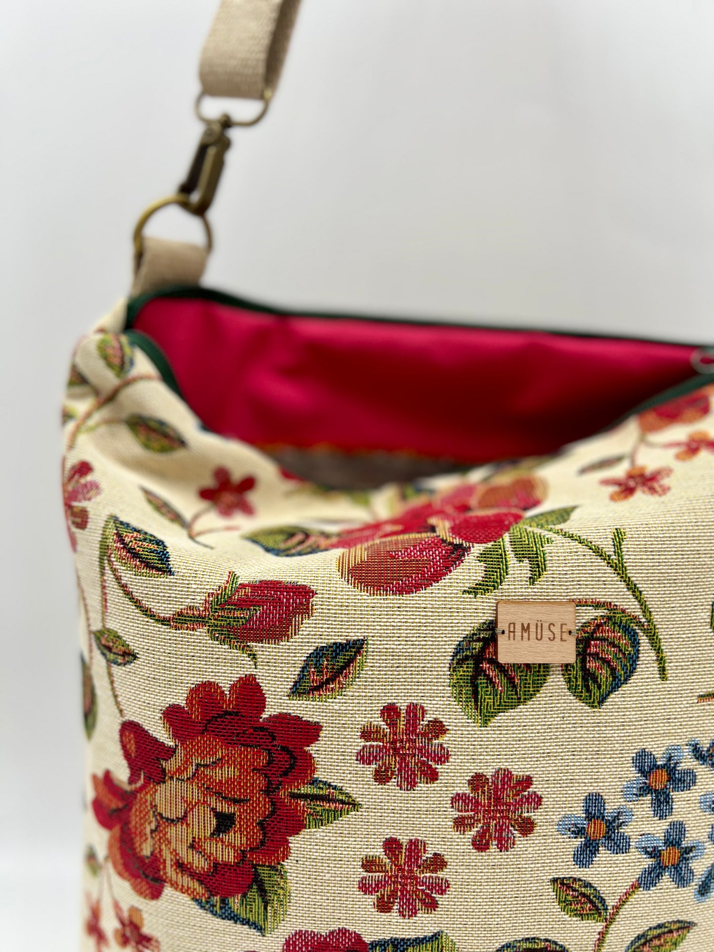 BANDOLERA MAXI "Flowers"