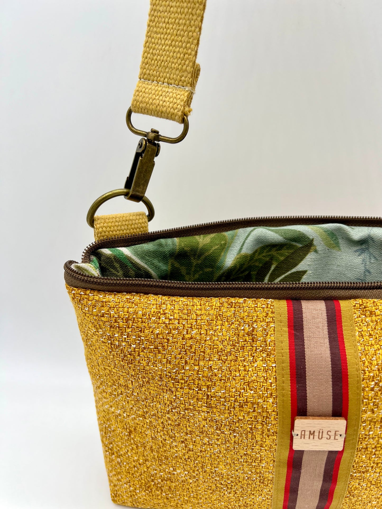 BANDOLERA MINI "Mustard Chic"