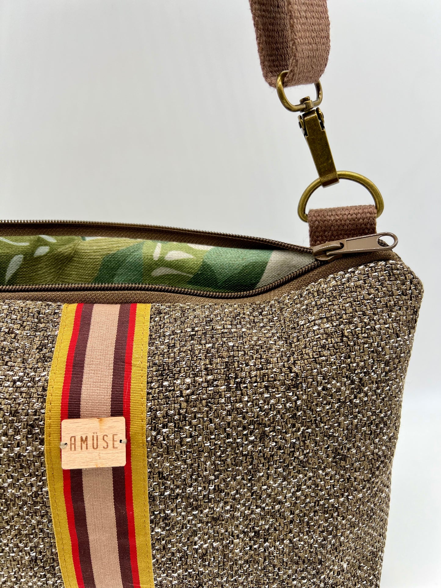 BANDOLERA MINI "Choco Chic"