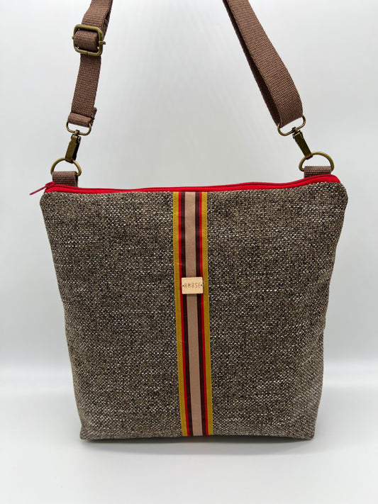 BANDOLERA MAXI "Choco Chic"