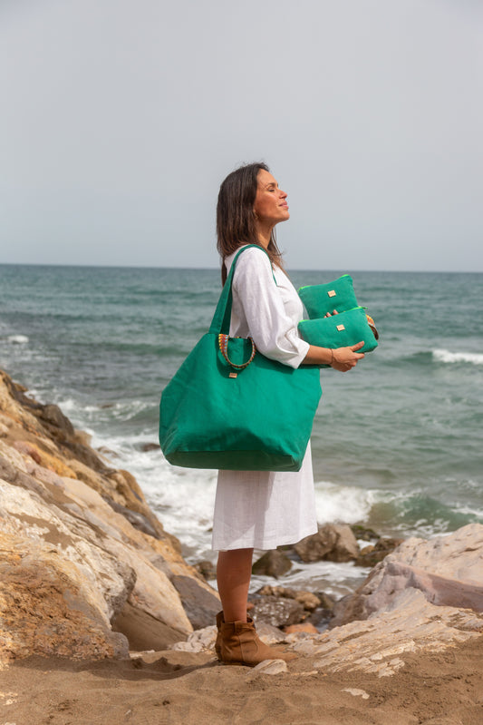 BIG BAG REVERSIBLE "Green"
