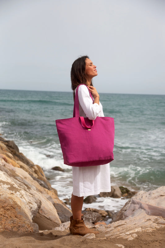 BIG BAG REVERSIBLE "Magenta"