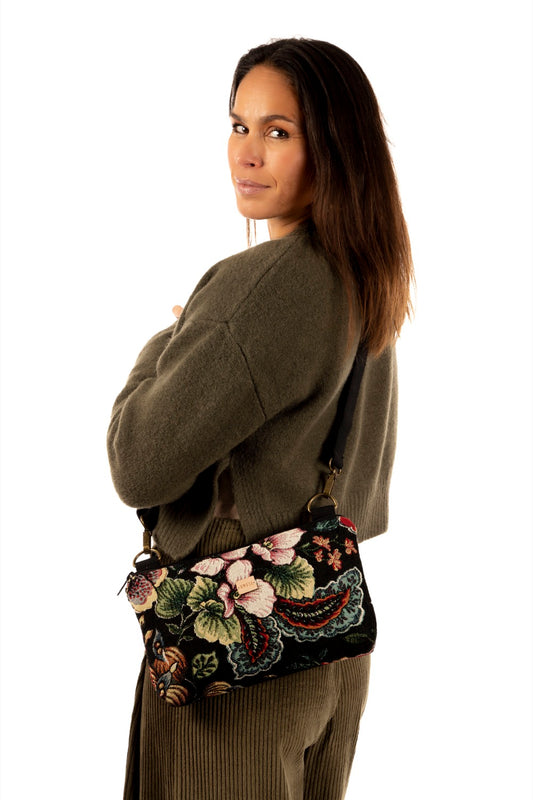 BANDOLERA MINI "Flores"