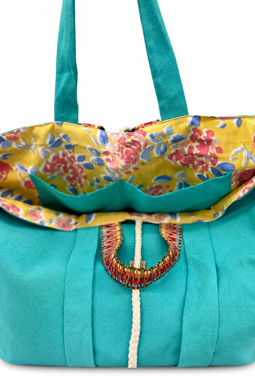 BIG BAG REVERSIBLE "Turquesa"