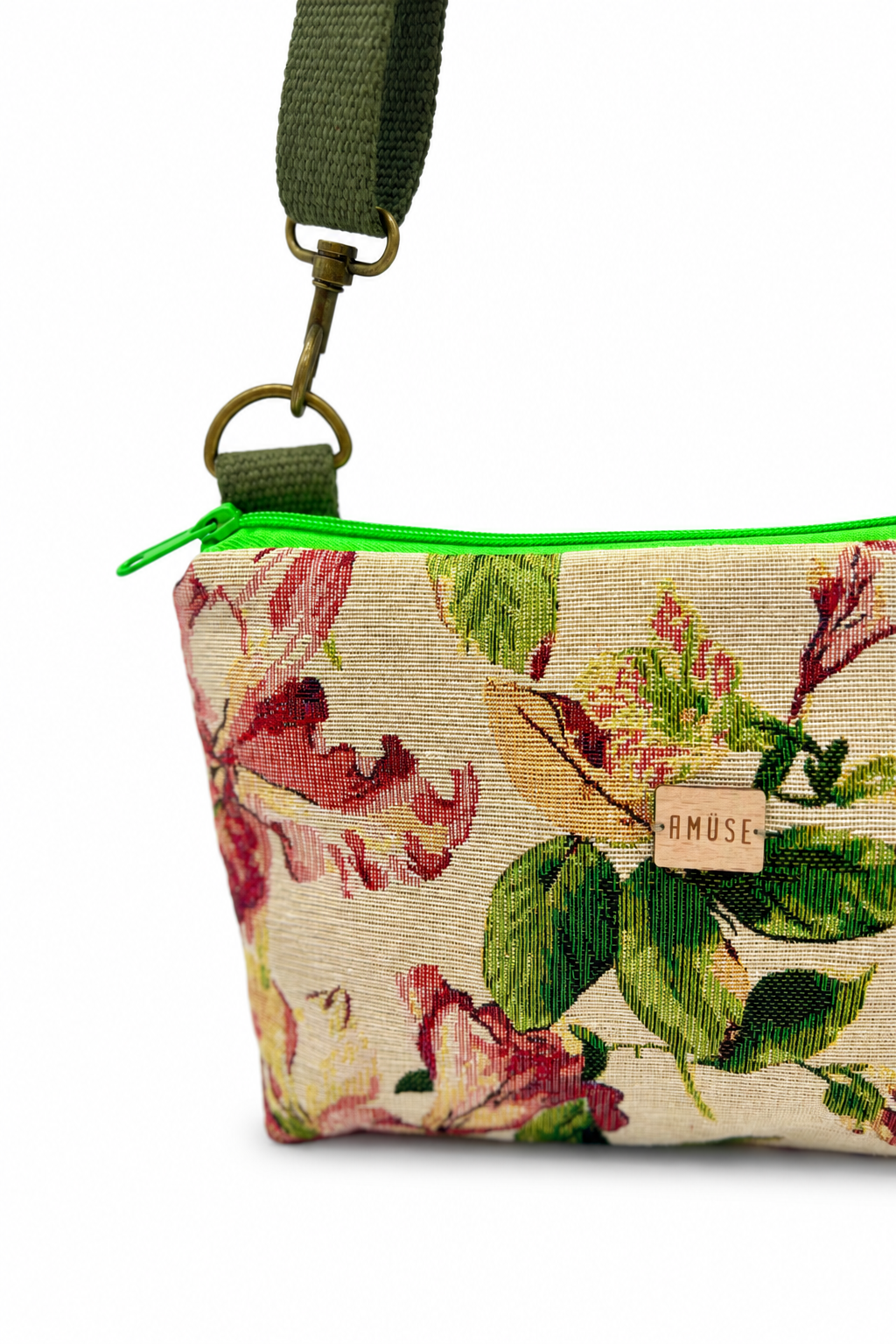 Bandolera mini Spring sobre fondo blanco