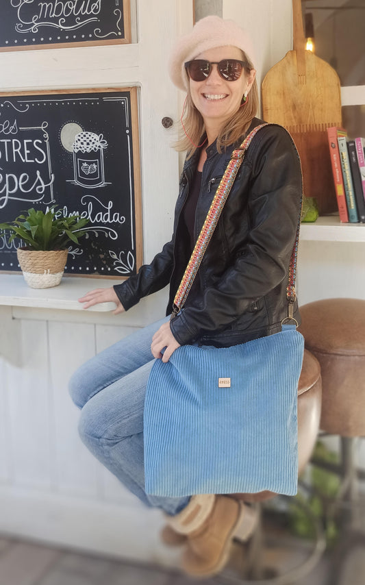 BANDOLERA MAXI " Pana cielo"